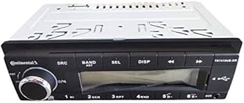 Amazon.co.jp: Continental TR7412UB-OR 1DIN コンチネンタル